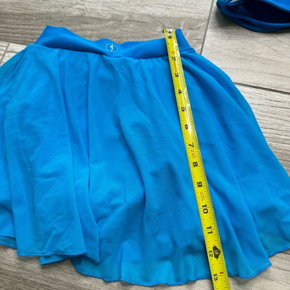 BLUEWATER DANCEWEAR 3 Piece Blue Bundle Size Child Medium - Picture 7 of 9